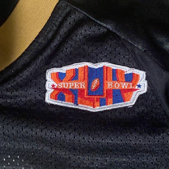 Reebok New Orleans Saints Drew Brees Super Bowl Jersey Stitched Name/#. Size 50 - Picture 6 of 7